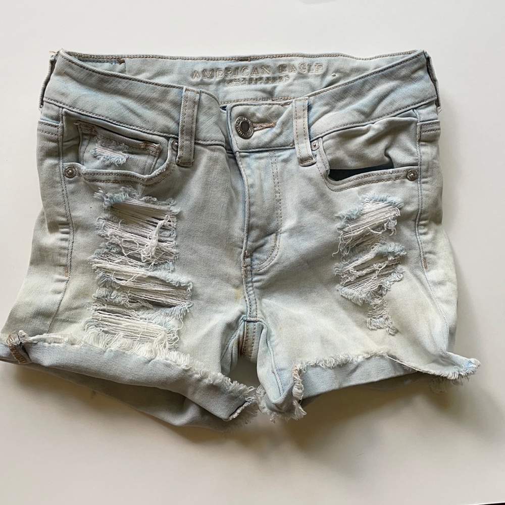 American Eagle Stretch Light Blue shorts